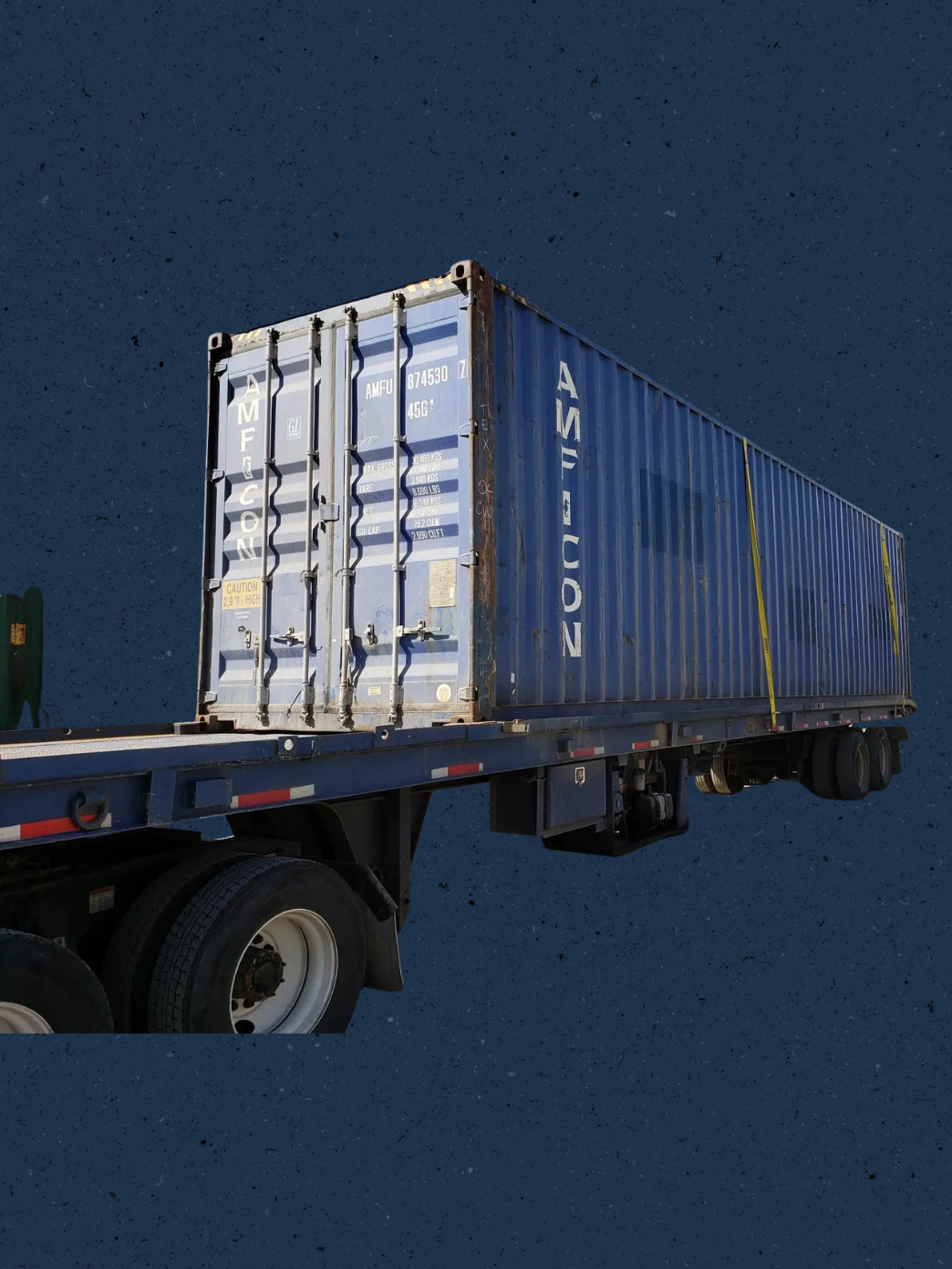 Used 40 ft Shipping Container Standard 8 ft 6 in High | Used AS IS