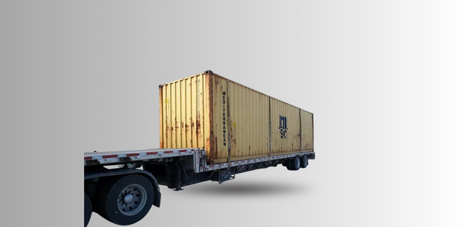 Used 40 ft Shipping Container High Cube 9 ft 6 in High | Used AS IS