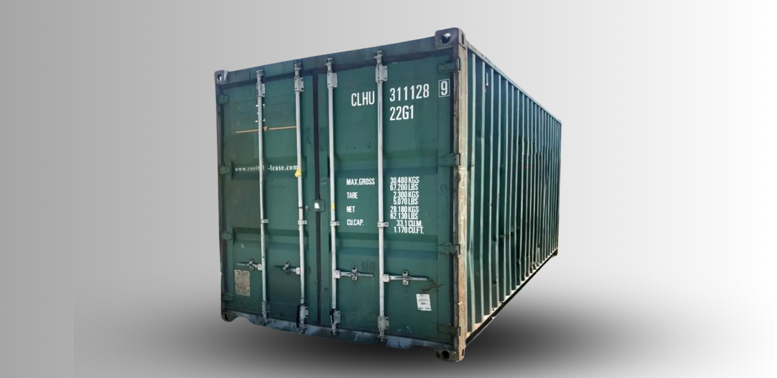 Used 20 ft Shipping Container Standard 8 ft 6 in High | Used Wind and Water Tight WWT