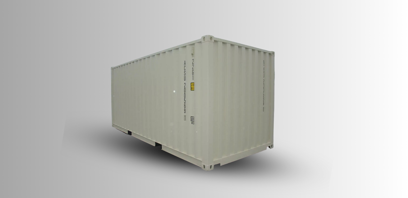 New 20 ft Shipping Container Standard 8 ft 6 in High | New IICL