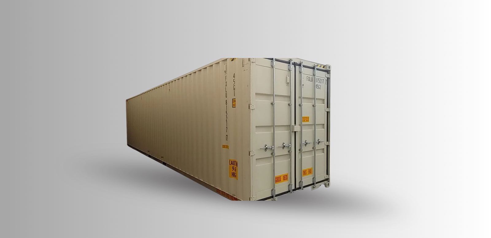 New 40 ft Shipping Container Standard 8 ft 6 in High | New IICL