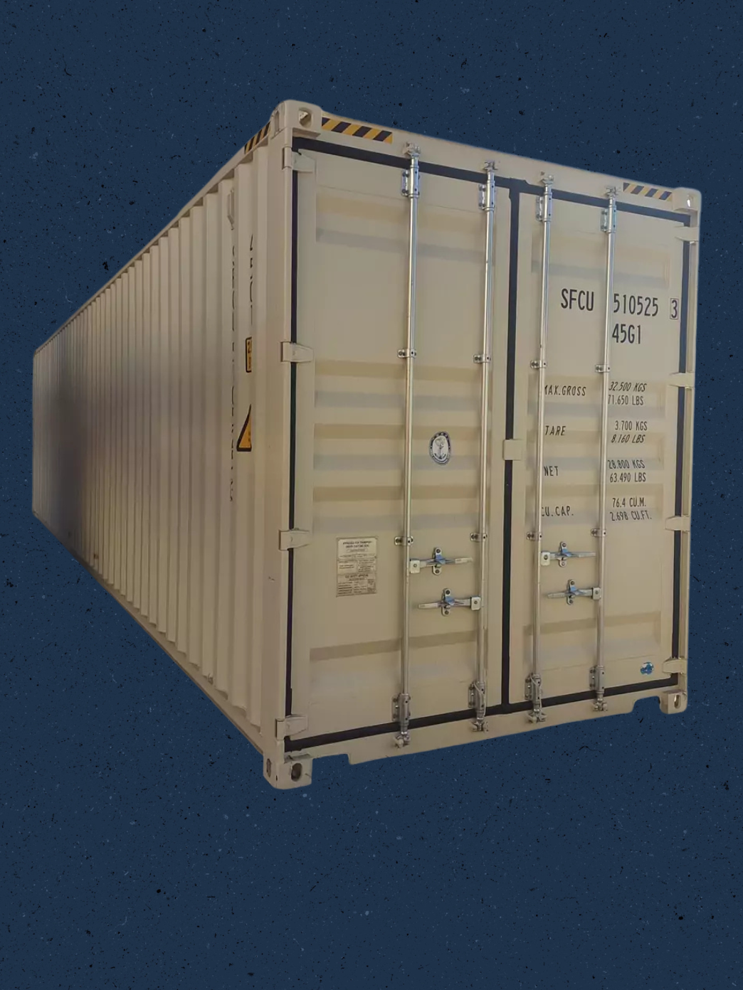 New 40 ft Shipping Container High Cube 9 ft 6 | New IICL