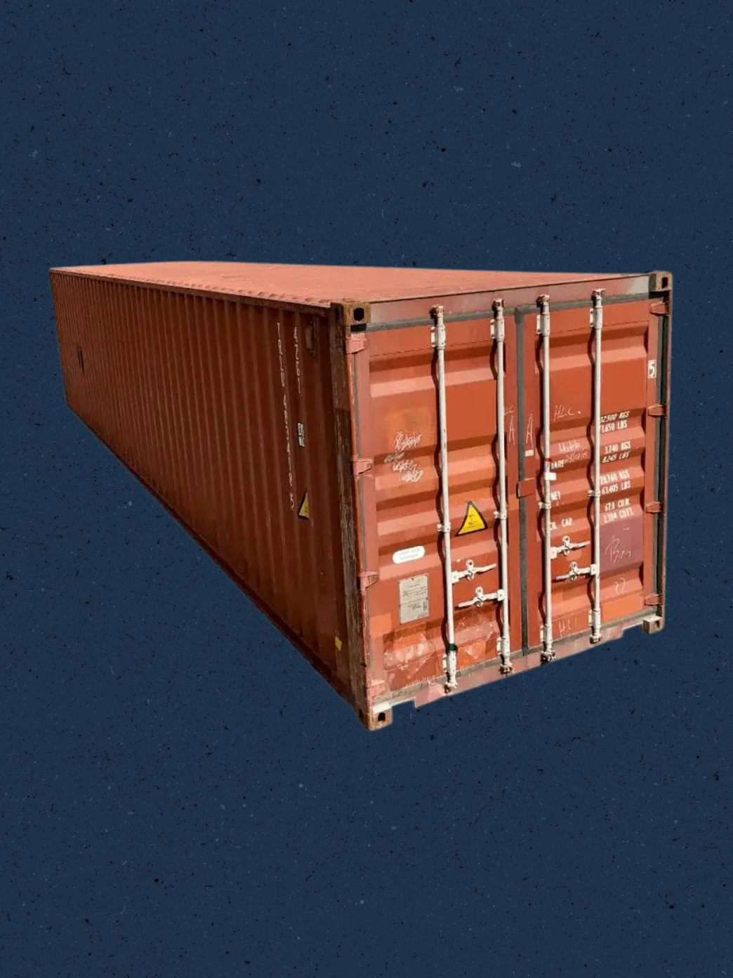 Used 40 ft Shipping Container Standard 8 ft 6 in High | Used IICL