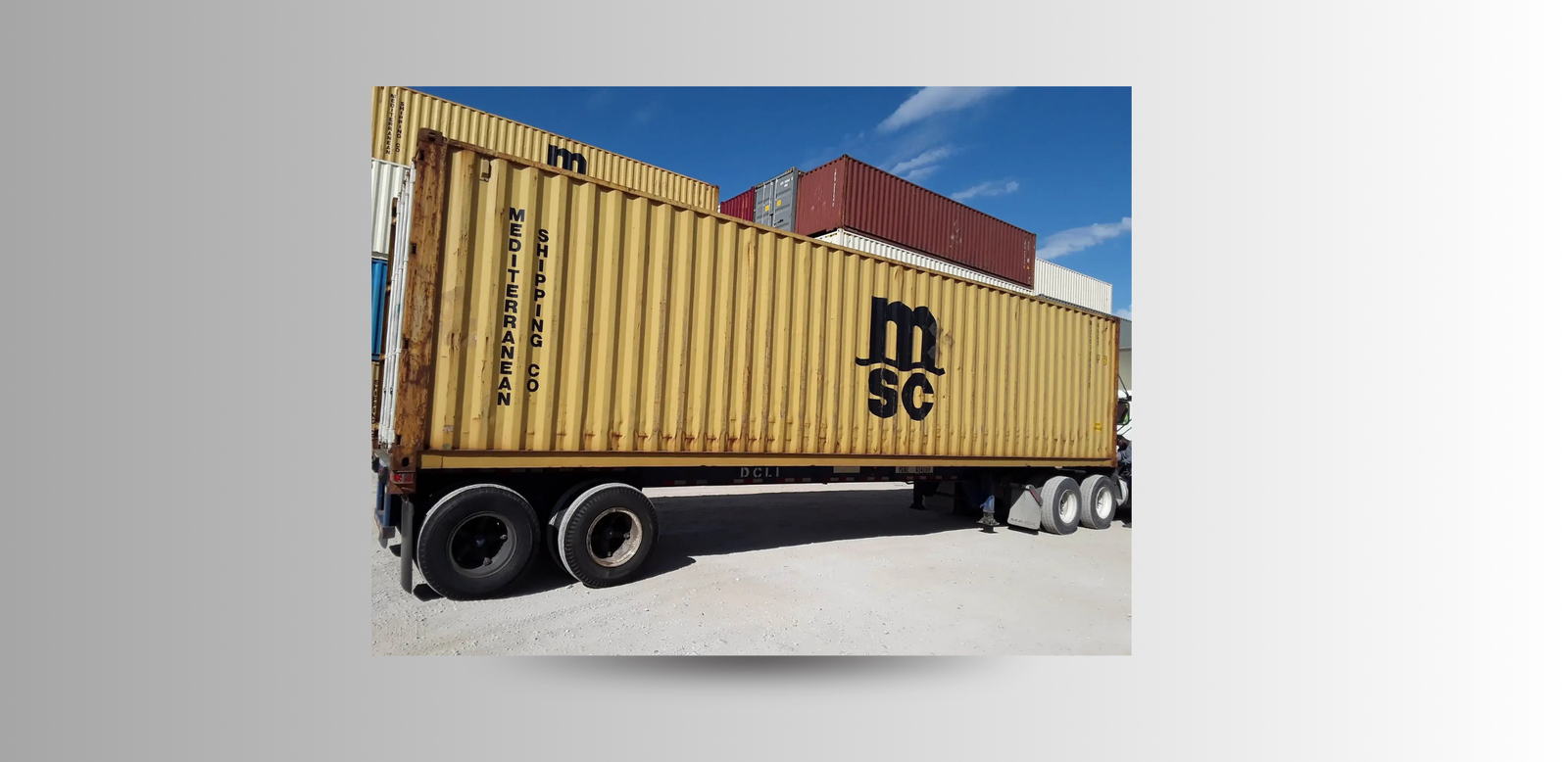 Used 40 ft Shipping Container Standard 8 ft 6 in High | Used IICL