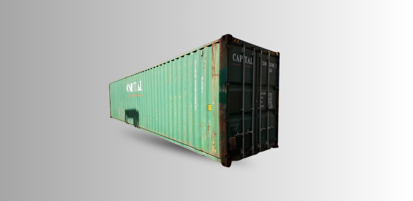 Used 40 ft Shipping Container High Cube 9 ft 6 in High | Used IICL